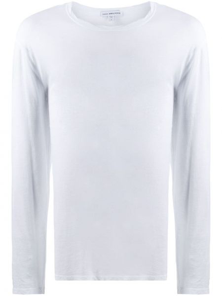T-shirt avec manches longues James Perse blanc