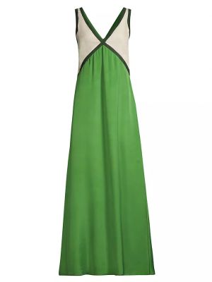 Длинное платье Sancia зеленое