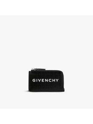 Кожаный кошелек из искусственной кожи Givenchy черный