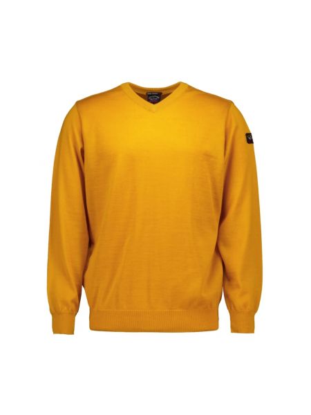 Żółty sweter Paul & Shark