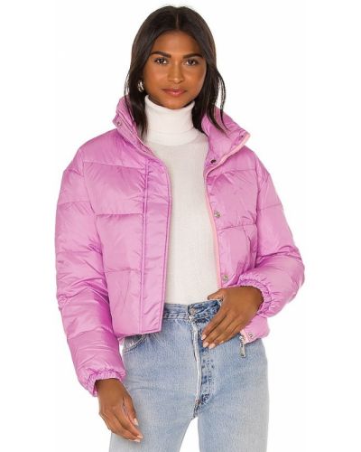Укороченная дутая куртка Nubyen, розовый