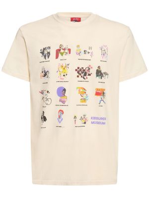 Medvilninis marškinėliai Kidsuper Studios balta