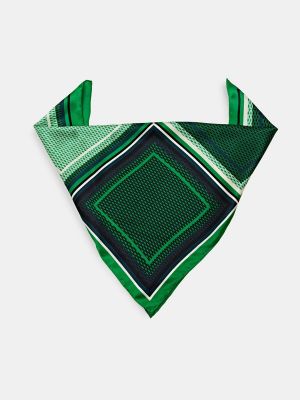Pañuelo de seda Esprit verde