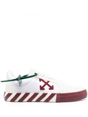 Canvas sneakers Off-white hvit