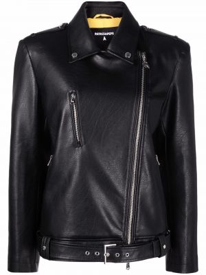 Veste asymétrique Patrizia Pepe noir