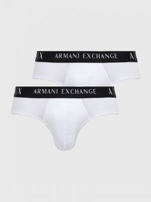 Slipuri Armani Exchange alb