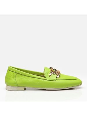 Pantofi loafer fără toc Hotiç verde
