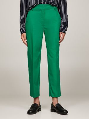 Pantalon plissé Tommy Hilfiger vert