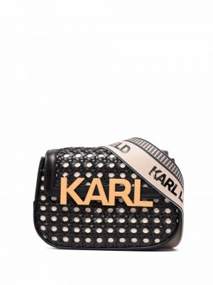 Crossbody väska Karl Lagerfeld svart