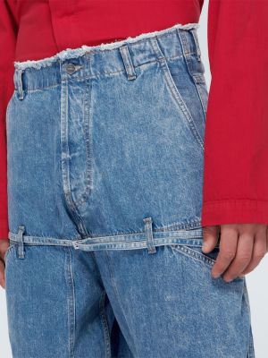 Straight jeans ausgestellt Jacquemus blau