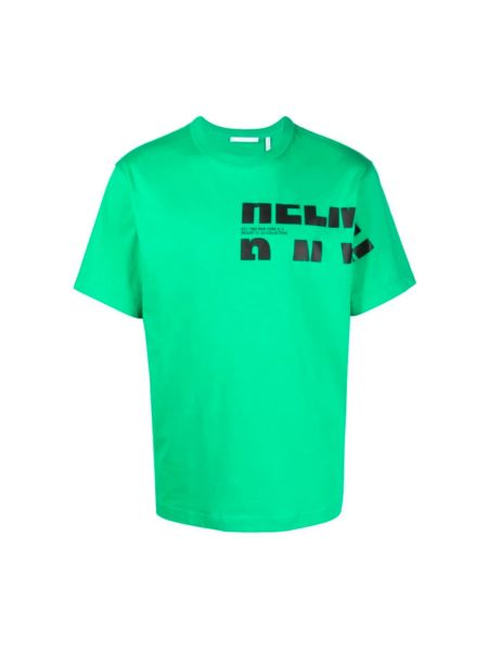 T-shirt Helmut Lang vert