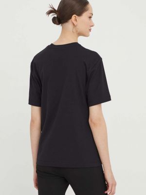 Bavlněné tričko Chiara Ferragni černé