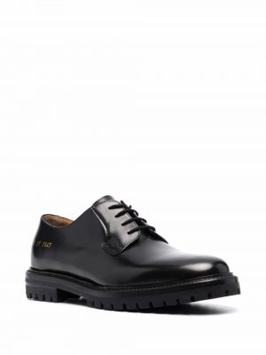 Zapatos oxford con cordones Common Projects negro