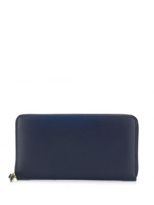 Πορτοφόλι με φερμουάρ Comme Des Garçons Wallet μπλε