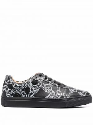 Trykt sneakers Vivienne Westwood svart