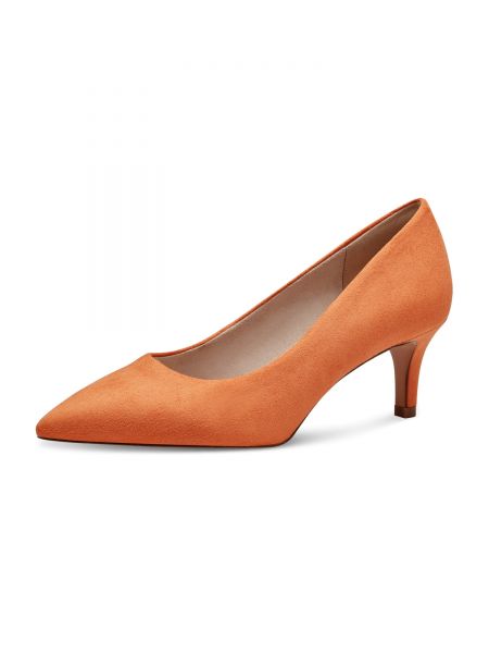 Полуотворени обувки Tamaris оранжево