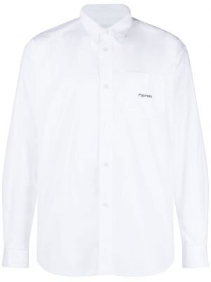 Риза бродирана Palmes бяло