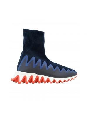 Sneakersy Christian Louboutin niebieskie