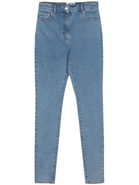 Skinny jeans Moschino Jeans blå