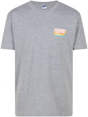Spalvų gradiento rašto medvilninis marškinėliai Stadium Goods® pilka