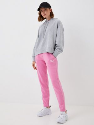 Спортивные штаны Fila розовые