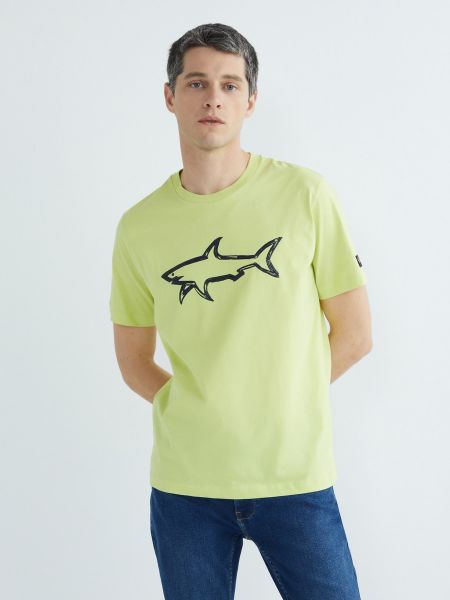 Camiseta manga corta Paul & Shark verde