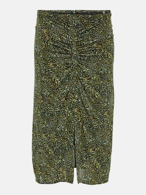 Drapované midi sukně jersey Isabel Marant