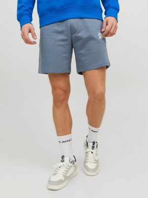 Pantaloni sport Jack & Jones albastru