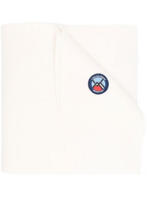 Echarpe en tricot Yves Salomon blanc