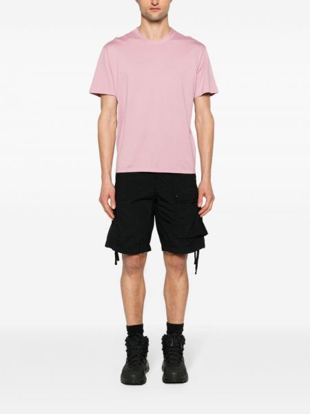 Kokvilnas t-krekls Ten C rozā