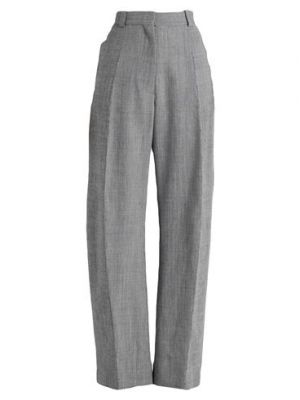 Pantaloni di lana Eftychia grigio