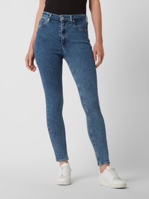 Jeansy skinny z wysoką talią Calvin Klein Jeans