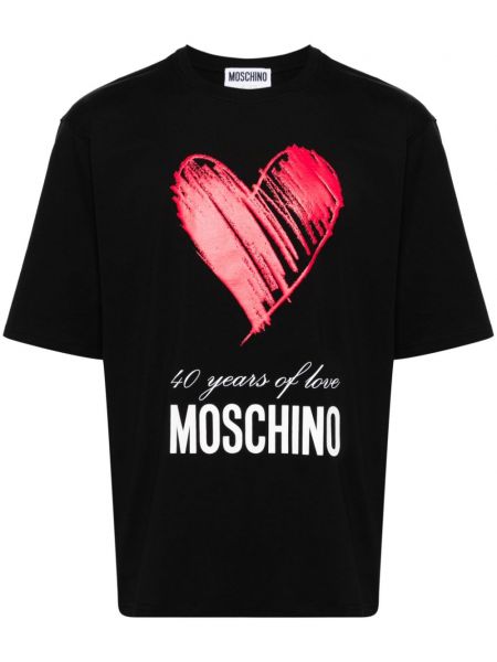 Bavlněné tričko Moschino