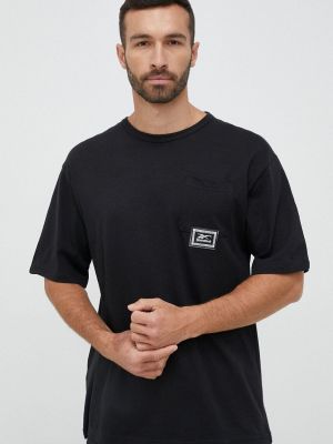 Koszulka z nadrukiem Reebok Classic czarna