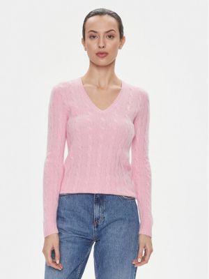 Пуловер Polo Ralph Lauren розово