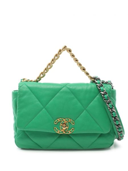 Lančane torbe Chanel Pre-owned zelena