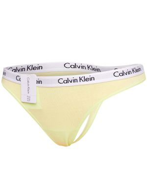 Chiloți tanga Calvin Klein verde