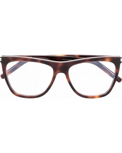 Silmälasit Saint Laurent Eyewear ruskea