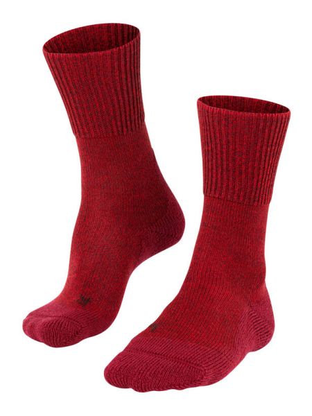 Шерстяные носки Falke красные