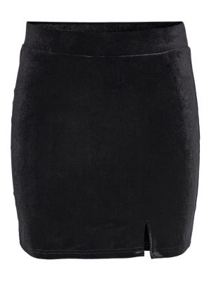 Slim fit mini sukně Noisy May černé
