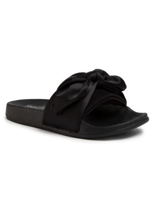 Sandales avec noeuds Skechers noir