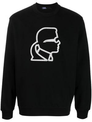 Sweatshirt Karl Lagerfeld svart