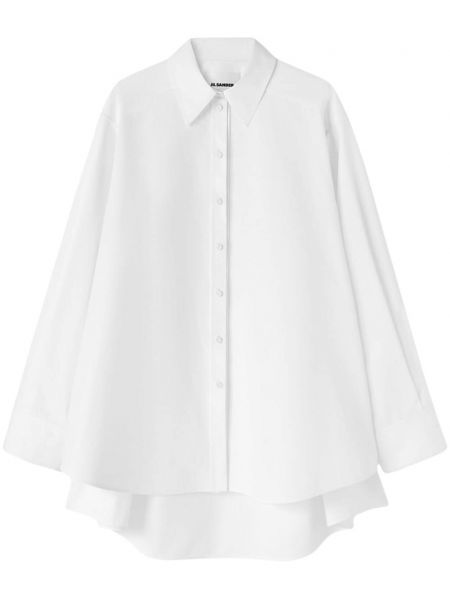 Oversize риза Jil Sander бяло