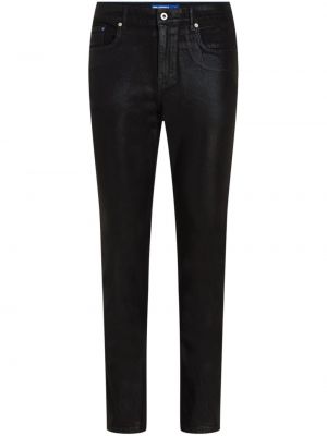 Skinny τζιν σε στενή γραμμή Karl Lagerfeld Jeans μαύρο