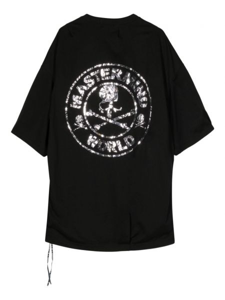 T-shirt en coton Mastermind World noir