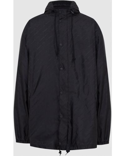Куртка з візерунком Balenciaga, чорна