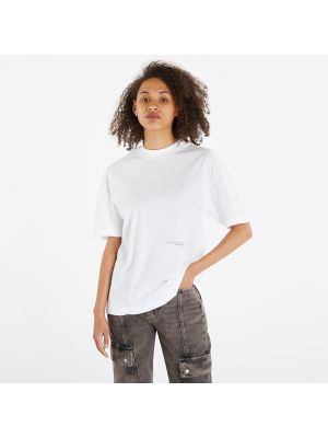 Φλοράλ μπλούζα Calvin Klein λευκό