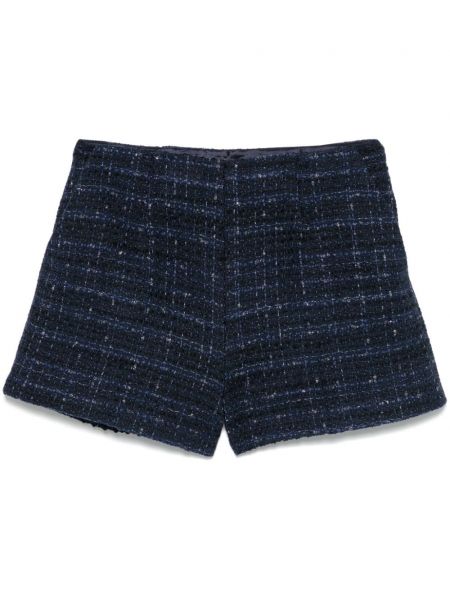 Tweed shorts Twinset blå