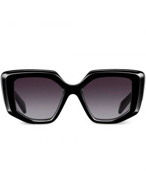 Oversized napszemüveg Prada Eyewear fekete