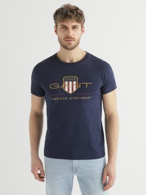 Camiseta manga corta Gant azul